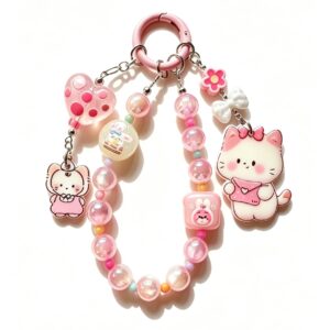 pink kitty beads